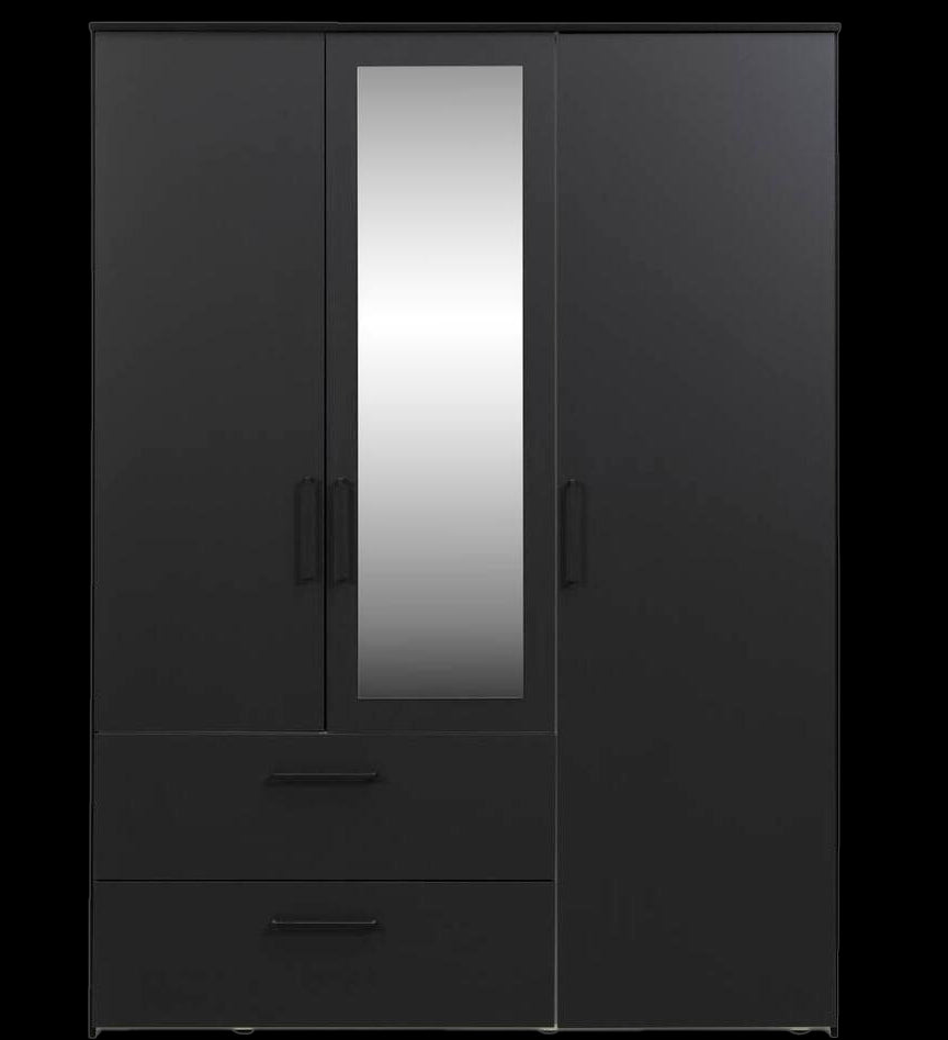 Armoire Orléans 3D noir