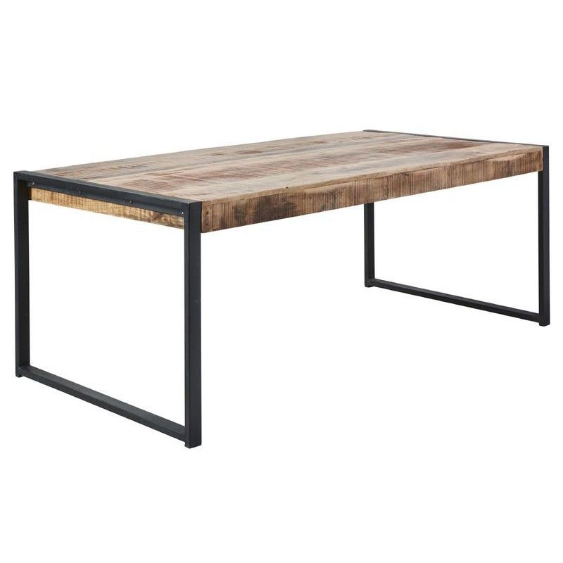 Image of IDE - Eettafel Sohoto - Massief -  Mangohout - 160x76x100cm. Deze eettafel is een onderdeel van het woonprogramma Sohoto. Robuuste tafel vervaardigd uit duurz...