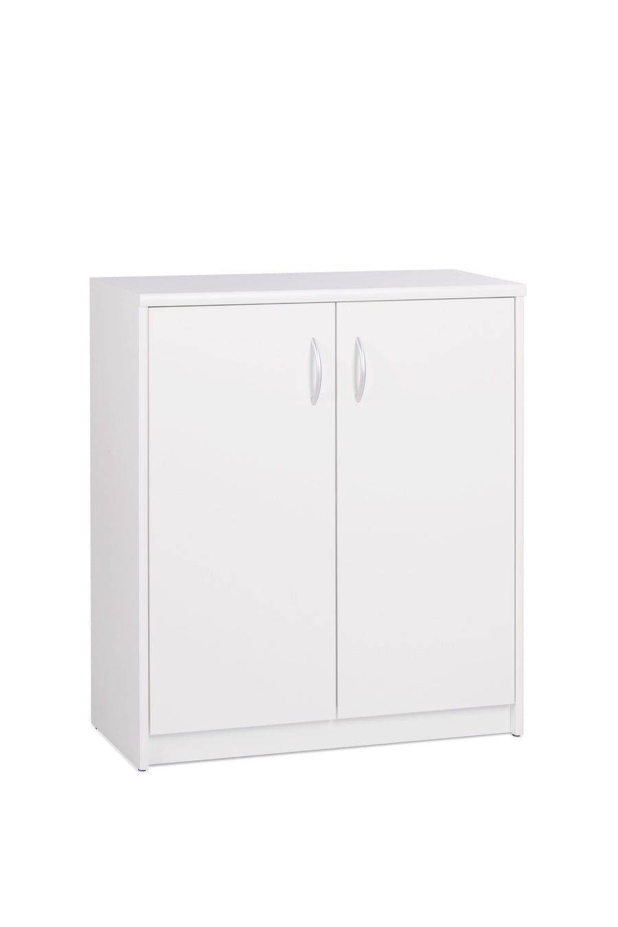 Image of FIN - Commode Peggy - Wit - 57x58x28cm. De commode PEGGY 01 heeft 2 deuren. De inri...