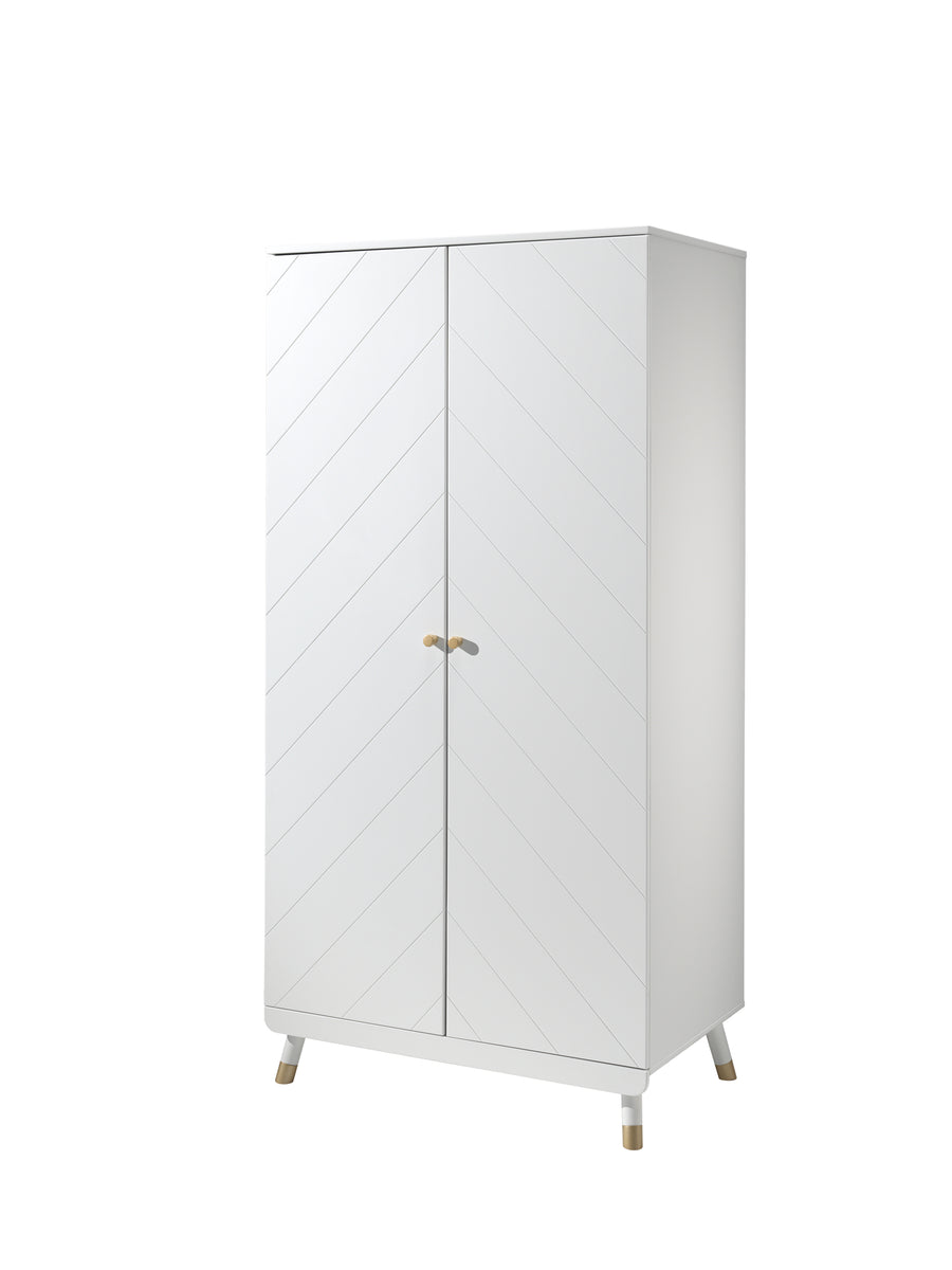 Vipack - Kleerkast Billy - BIKL1214 - Wit - 1000x2000x592cm