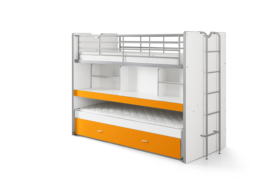 Vipack - Stapelbed Bonny - BONHS8011 - Oranje - 2215x1610x1015cm