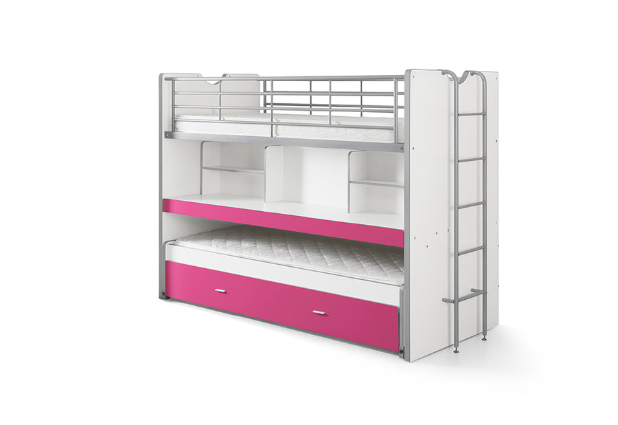 Vipack - Stapelbed Bonny - BONHS8044 - Roze - 2215x1610x1015cm