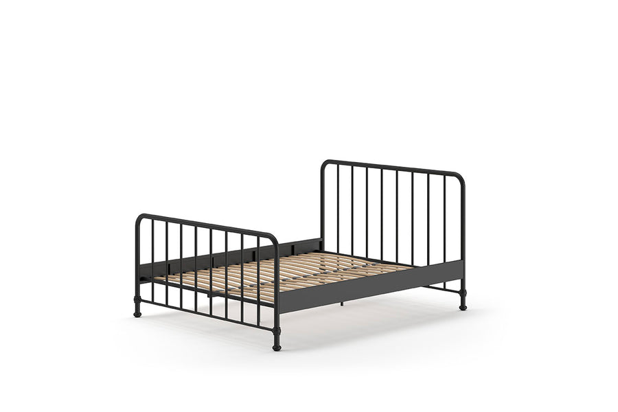 Vipack - Bed Bronxx - BRBE1618 - Zwart - 2080x1100x1665cm