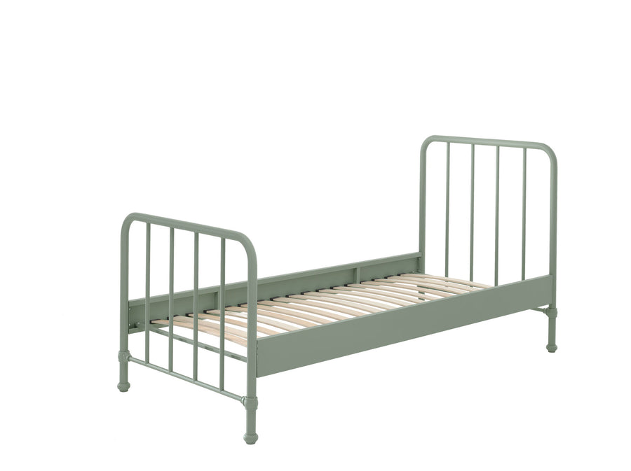 Vipack - Bed Bronxx - BRBE9093 - Olijfgroen - 2080x1100x985cm