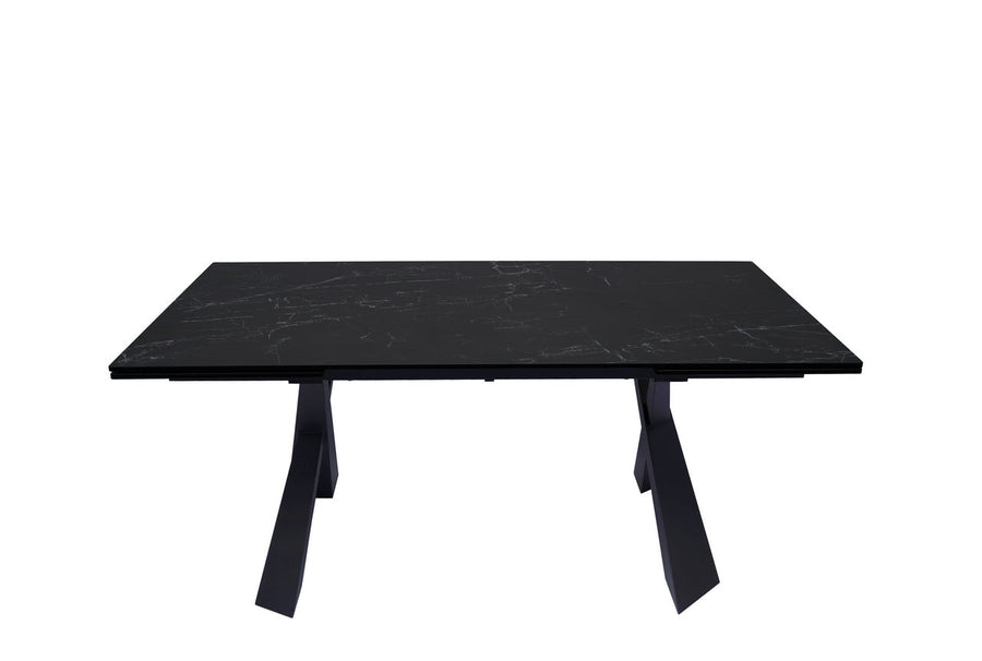 Evan - Eettafel Bruce - CER116 - Zwart - 180x76x98cm