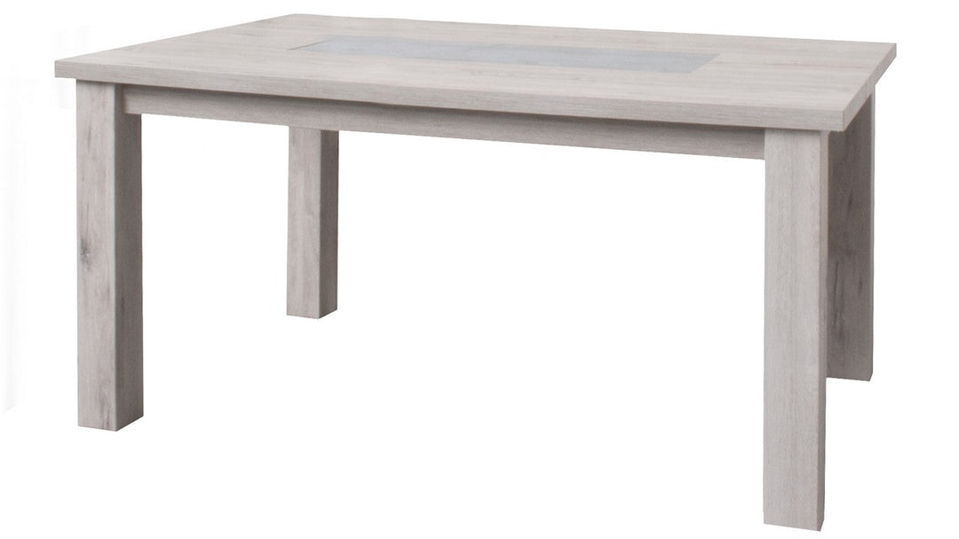 Meubar - Eettafel Courtrai  - T17TBIS - K540B - Millenium eik licht grijs  - 164x72x100cm