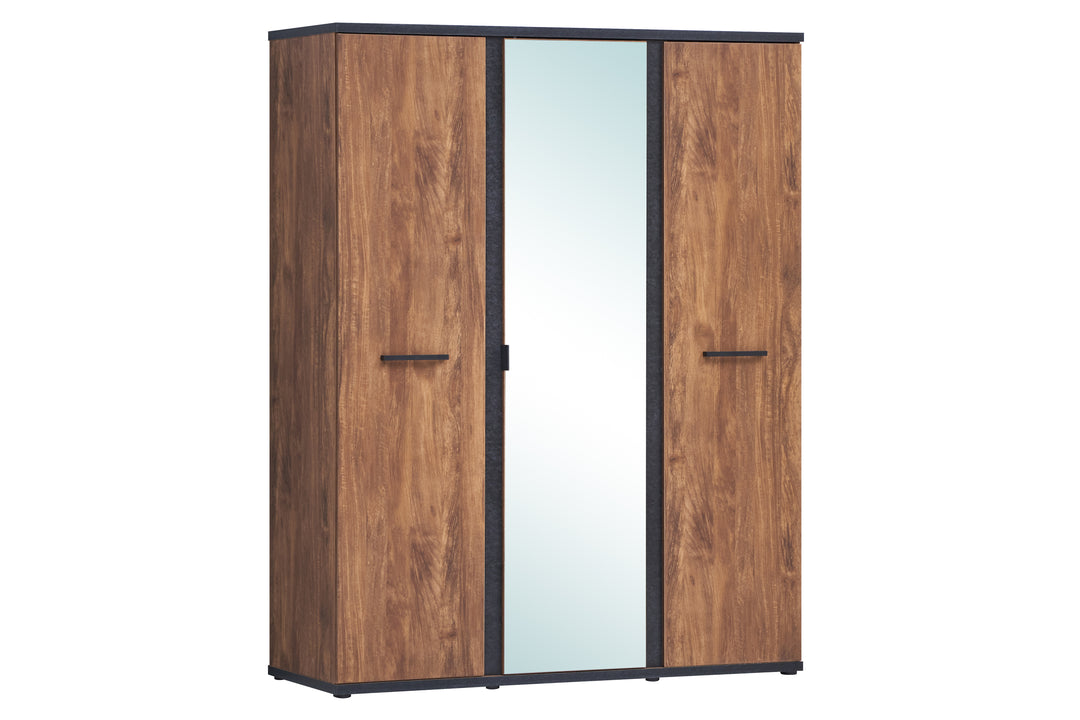 TYC -Armoire Octavia - 3 Portes tournantes - 164x55x208cm