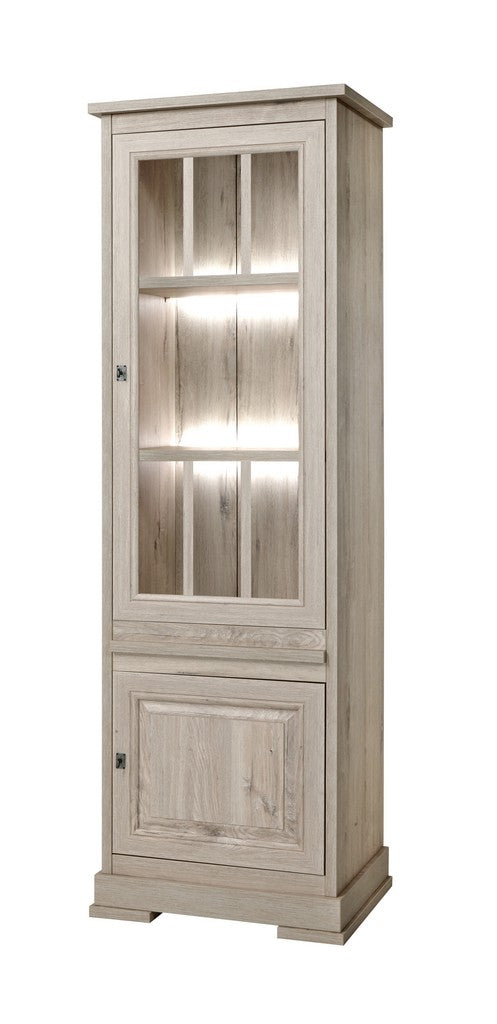 Meubar - Kolomkast  Kent - KV6R - K540 - Millenium oak light  - 684x211x50cm