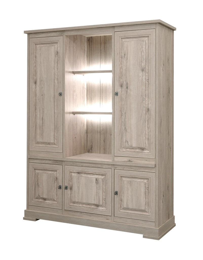 Meubar - Bibliotheek  Kent - WB9 - K540 - Millenium oak light  - 164x211x50cm