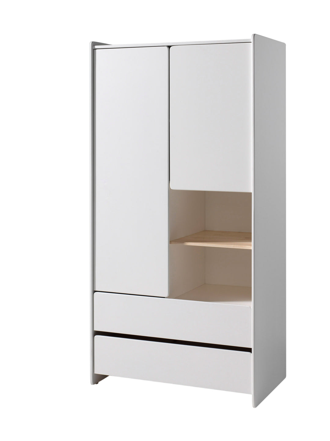 Vipack - Kleerkast Kiddy - KIKL2214 - Wit - 900x1800x550cm