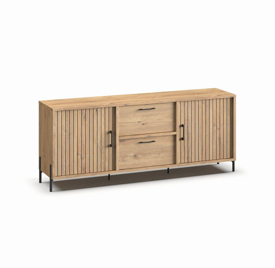 Meubar - Dressoir Moderna - DR8 - K545 - Millenium Eik - 183x87x49cm