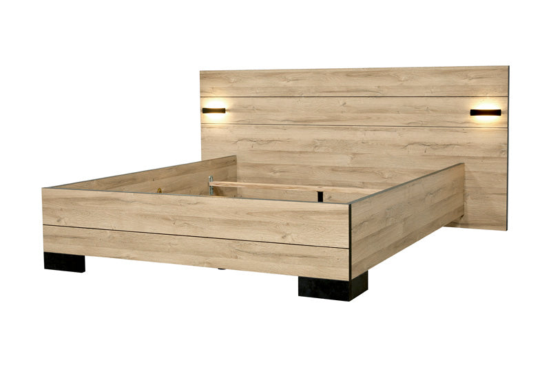 GBO - Tweepersoonsbed Nora - French Oak - 180x103x200cm