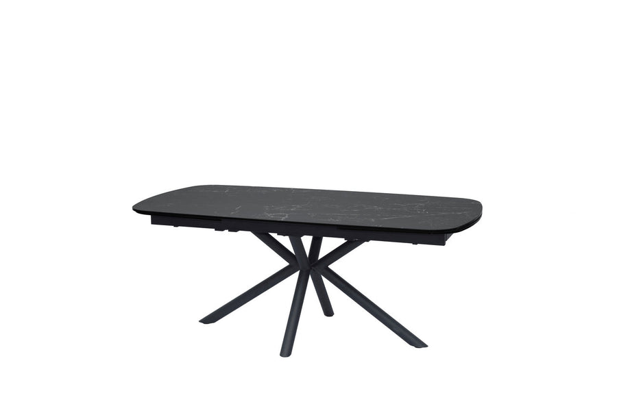 Evan - Eettafel Orca - CER116 - Zwart - 190x76x98cm