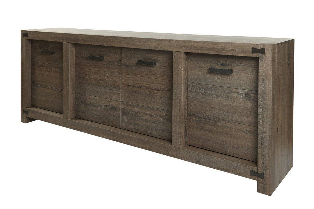 Meubar - Dressoir Papillon - DR1 - K535 - Millenium Eik Donker - 242x89x48cm