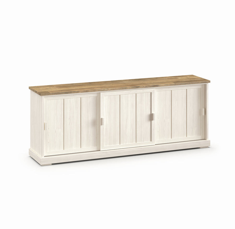 Evan - Dressoir Patio - DR1 - K468 - Lariks/Oude teak - 233x88x50cm