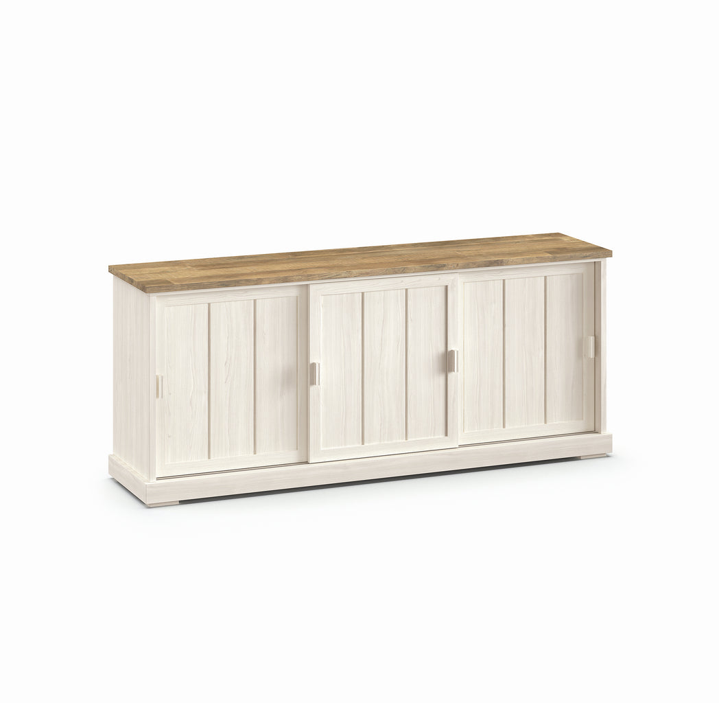 Evan - Dressoir Patio - DR2 - K468 - Lariks/Oude teak - 209x88x50cm