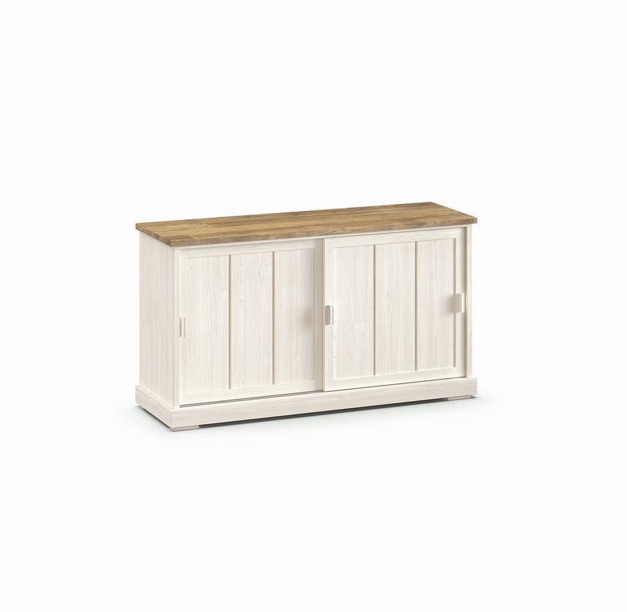 Evan - Dressoir Patio - DR3 - K468 - Lariks/Oude teak - 159x88x50cm