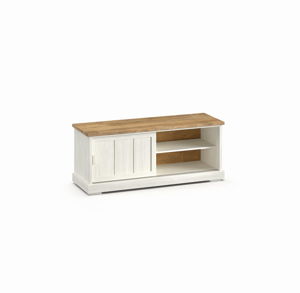 Evan - TV-Meubel Patio - LB4 - K468 - Lariks/Oude teak - 143x59x50cm