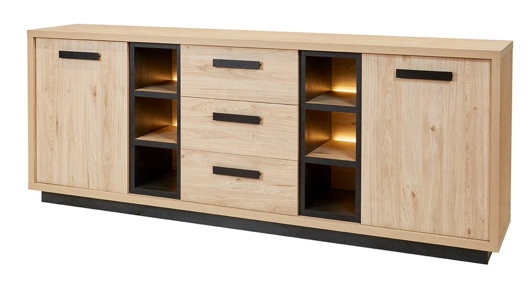 GBO - Dressoir Percy - Castella oak  - 240x93x48cm