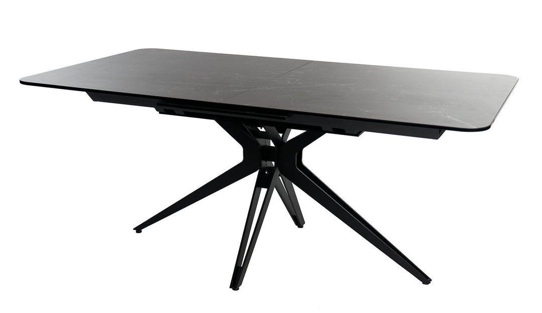 Evan - Eettafel Pop-Up - CER116 - Zwart - 180x76x98cm