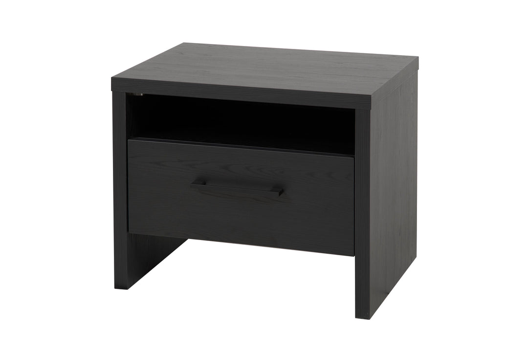 GBO - Table de chevet Rosie - Noir - 55x45x41cm