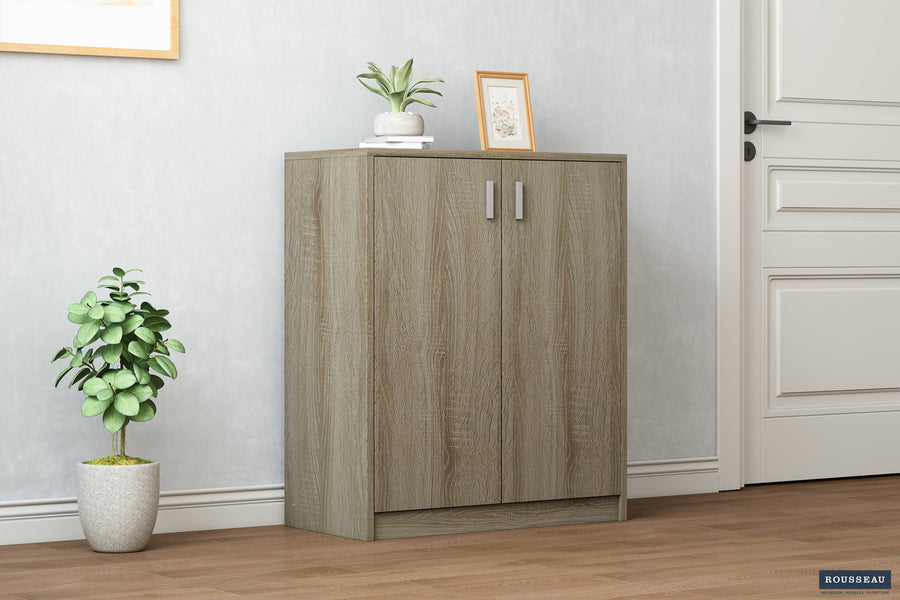 Rousseau - Commode Space 2 deuren Sonoma - 84x72x36 cm