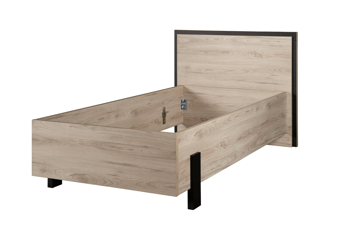 GBO - Eenpersoonbed Sierra - Coastland oak - 90x92x200cm