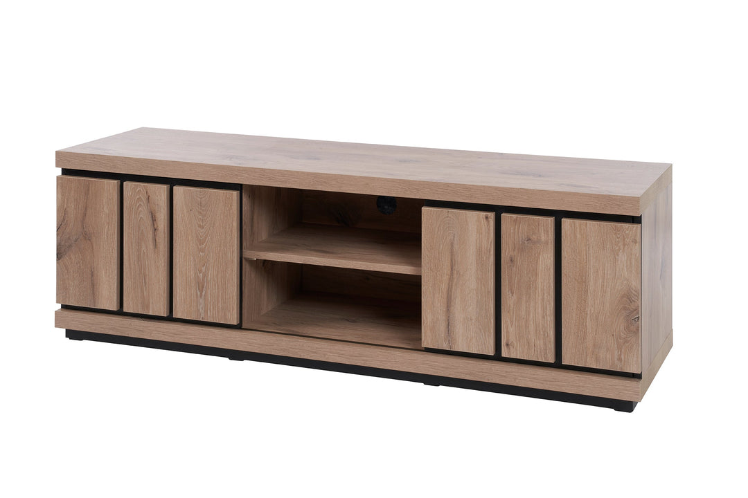 GBO - TV-Meubel  Stefan - Canyon oak - 155x50x45cm