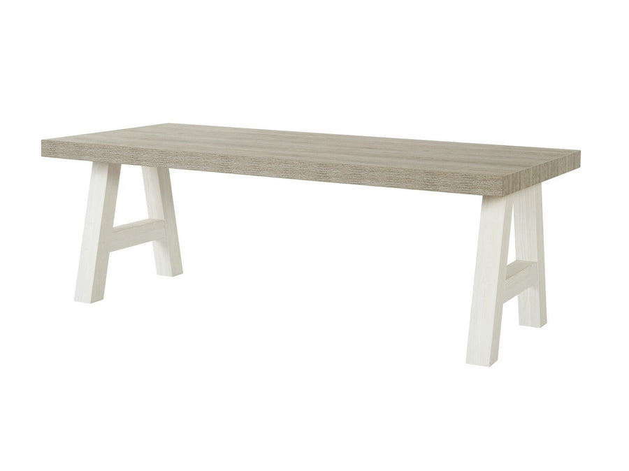 Meubar - Eettafel York - T17K80-K465-K550 - K467/K499 - Lariks/Kristal eik licht bruin  - 164x76x100cm