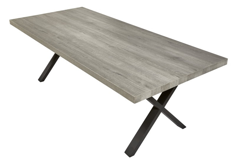 GBO - Table à manger Mathieu TF1805 - Forêt Sombre - 230x100x76cm