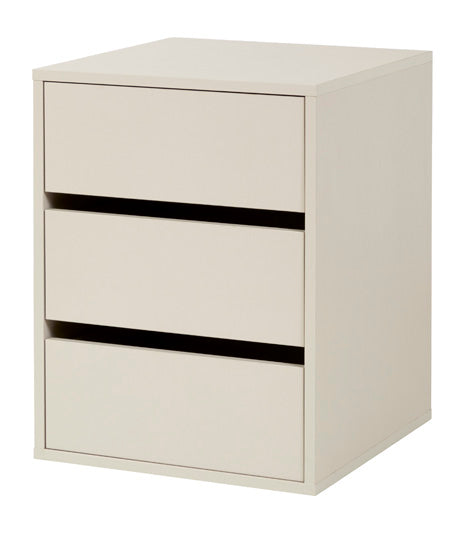 GBO - Universele ladenblok Phaedra - French oak/ Nox  - 50x64x62cm