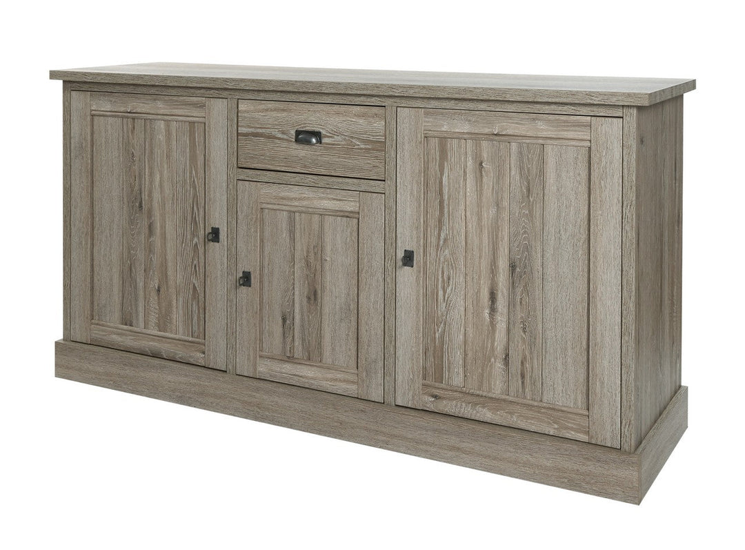 Meubar - Dressoir York  - DR3 - K550 - Crystal oak light - 172x90x50cm