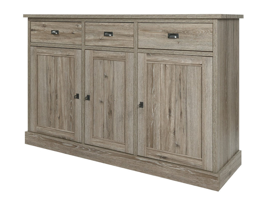 Meubar - Dressoir York  - HB3 - K550 - Crystal oak light - 172x112x50cm