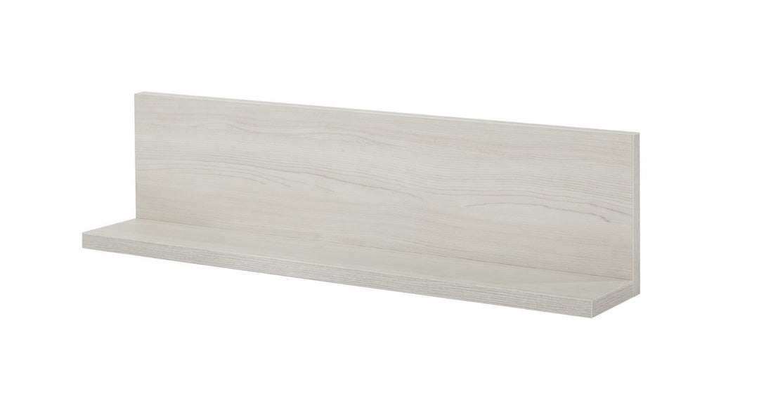 Meubar - Muurplank  York  - MP1 - K499 - Lariks/Kristal eik licht bruin  - 100x26x18cm