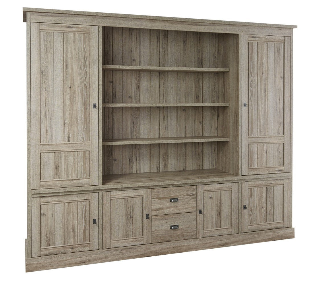 Meubar - Wandkast  York  - WB1 - K550 - Crystal oak light - 259x212x50cm