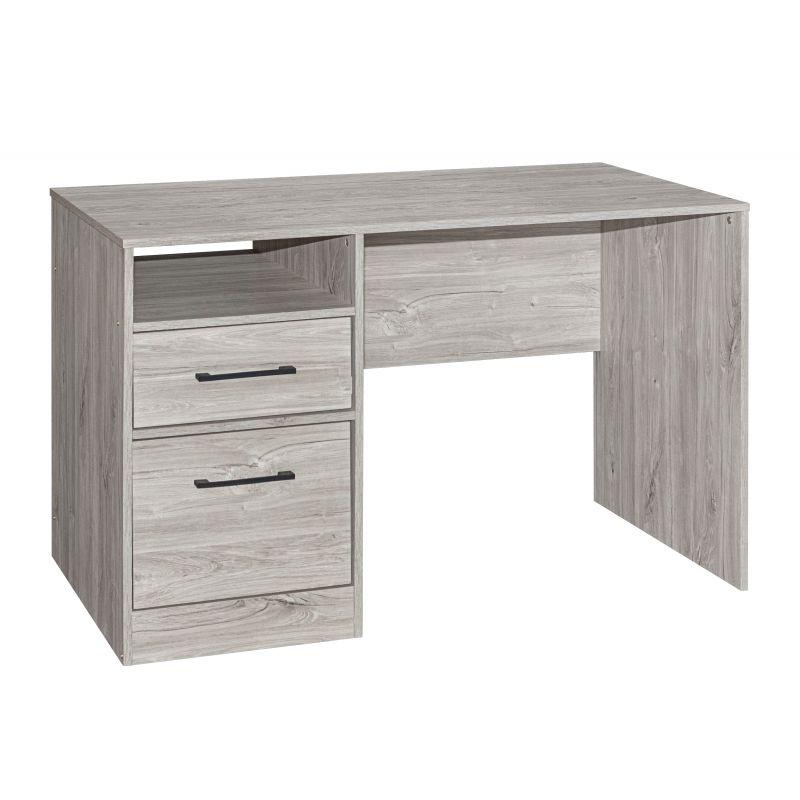 Bureau Malli - Chêne Gris Clair - 120x75x60cm