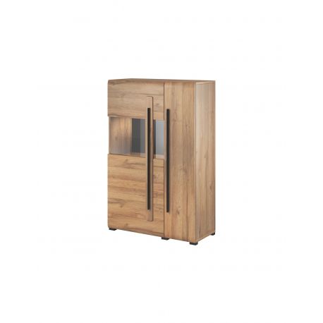 HM - Vitrine Tulas 42 - Eik - 90x136x39cm