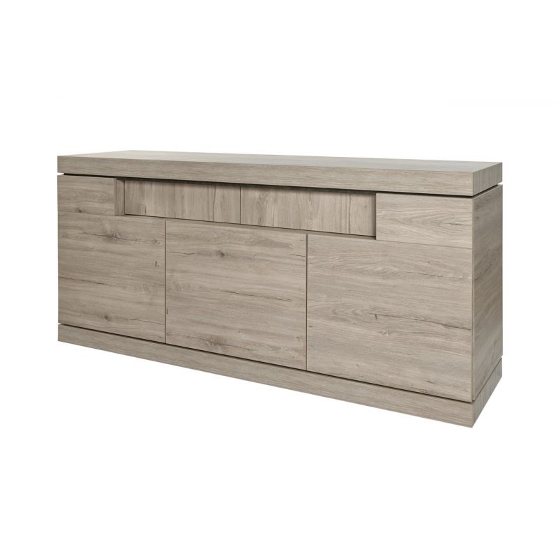 Evan - Buffet Etna - DR1 - K540 - Chêne Millenium - 249x90x50cm