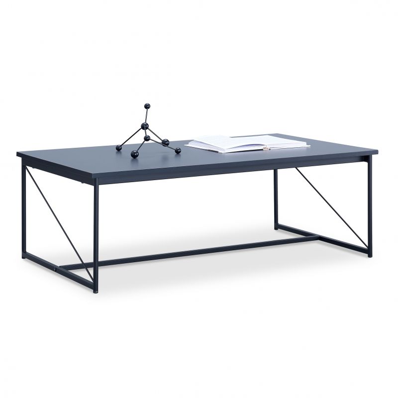 Table basse Walter - Noir - 67x41x47cm