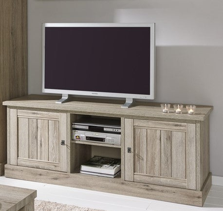 Meubar - Tv-Meubelen  York  - TV2 - K550 - Crystal oak light - 172x66x50cm