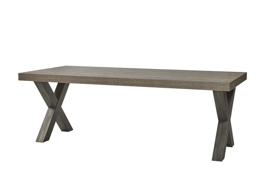 Image of Meubar - Salontafel - X-poten - T13X - K538 - Millenium Eik - Twee diktes - 135x47x67cm. <!---->...